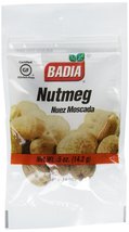 Badia Whole Nutmeg Net Wt. .5 oz (14.2g) - $5.89