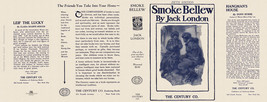 Jack London SMOKE BELLEW  facsimile dust jacket for 5th edition book - £17.73 GBP