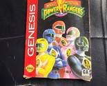 Mighty Morphin Power Rangers (Sega Genesis, 1994) CIB /BOX IN FAIR SHAPE - $31.67