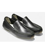 Men&#39;s Cole Haan Somerset Venetian Leather Driver, C11402 Size 8.5 Black - $192.04 CAD