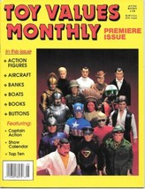 Toys Values Monthly Price Guide Magazine #1 Action Figures Cover 1991 VE... - £2.33 GBP