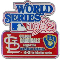 1982 World Series Commemorative Pin  - £14.23 GBP