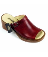 81175 HARLEY DAVIDSON WOMEN  PLUM PAVEMENT OPEN TOE CLOG SANDAL - $109.05 CAD
