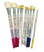 Set Of 9 Royal Soft Grip Makeup Brushes Contour All Brand New  - $20.99 CAD