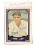 Buddy Lewis Signed Autographed 1989 Pacific Legends Card (d. 2011) - £18.91 GBP