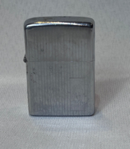 Vtg 1972 Zippo Lighter Pinstripe Blank Initial Refillable Cigarette Pipe... - £39.40 GBP