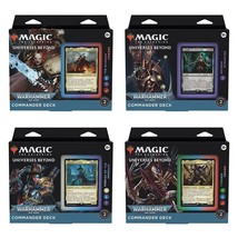 Magic: The Gathering Universes Beyond Warhammer 40,000 Commander Deck Bundle  In - $345.99