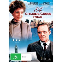 84 Charing Cross Road DVD | Anthony Hopkins | Region 2 &amp; 4 - £12.55 GBP