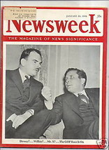 Newsweek Magazine The GOP Race Is On  Jan 24, 1944 - £11.81 GBP