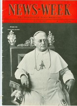  NEWSWEEK  death race    pope reich spain fdr   May  29 1937 - £19.34 GBP