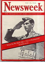 Newsweek  Hess Stalin  War Defense   May 19 1941 - £15.81 GBP