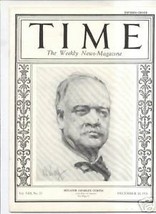 Magazine time Senator Charles Curtis 12/ 20 /1926 - £74.03 GBP