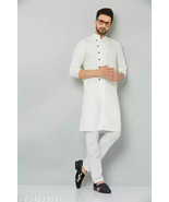 Cotton MENS KURTA &amp; PYJAMA SET FREE SHIPPING DRESS INDIAN ETHNIC PARTY W... - €26,60 EUR