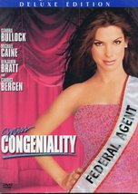 MISS CONGENIALITY (dvd) Sandra Bullock goes under-Cover girl to catch a killer - £3.98 GBP