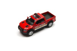 New 5&quot; 2013 Ford F-150 Svt Raptor Supercrew Fire Rescue Diecast Model 1:... - $16.36