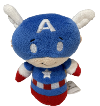 Hallmark Itty Bittys Marvel Captain America Mini Beanie Plush Red White ... - £8.67 GBP