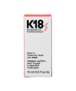 K18 Leave-In Molecular Repair Hair Mask 0.5 Oz / 15 ml - $362.26 MXN