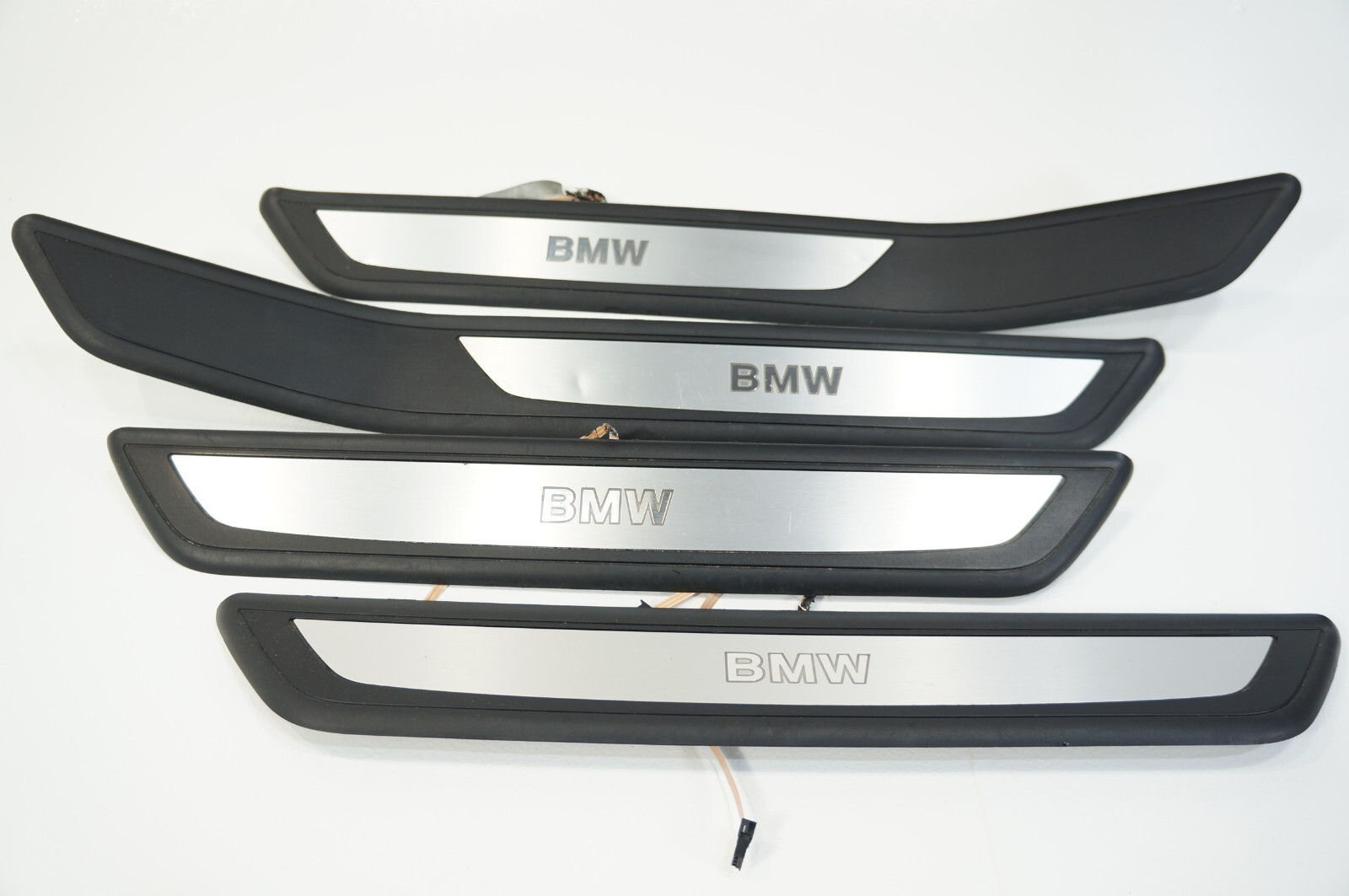 2009-2015 bmw 760li 750li 740li f02 scuff plate sill plate floor door set 4 led Item image 4
