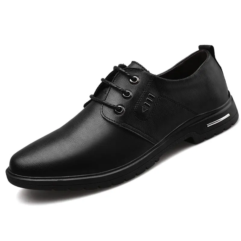 Luxury Business Oxford Leather Shoes Men Breathable Rubber Formal Dress ... - £42.77 GBP