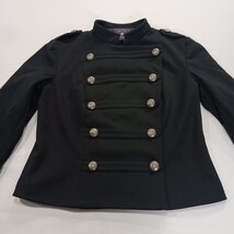 Forever TwentyOne RN#94981 Women's Size Medium Black Front Button Blazer Jacket image 14