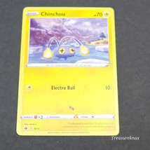 CHINCHOU 2022 Pokemon TCG 8/15 Card - £1.57 GBP