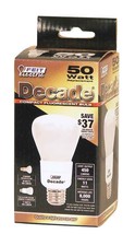 Feit Decade 11W/50W 120V R20 Frosted CFL Flood Bulb E26 Medium Base D11R203/12K - £6.79 GBP