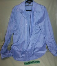 Brooks Brothers Blue Dress Shirt Size Men&#39;s Large - £27.36 GBP