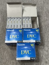 Panasonic AY-DVM60EJ MiniDV Tapes – Lot of 23 SP 60 / LP 90 DVC Video Ca... - $148.49