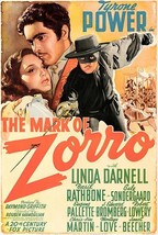 The Mark Of Zorro - 1940 - Movie Poster Magnet - £9.73 GBP