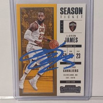 Authenticity Guarantee 
Lebron James Panini Contenders hand signed Autograph ... - £262.98 GBP