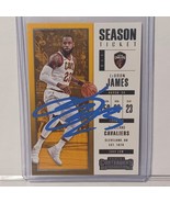 Authenticity Guarantee 
Lebron James Panini Contenders hand signed Autog... - £263.62 GBP