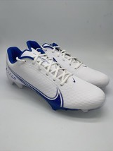 Nike Vapor Football cleats Edge Speed 360 White Blue CD0082-101 Size 13 - $212.49