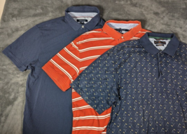 Tommy Hilfiger Bundle Men&#39;s Polo Shirts Golf Short Sleeve Size XL - Lot ... - £26.57 GBP