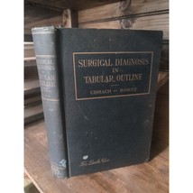 Surgical Diagnosis in Tabular Outline For Students and Physicians (1931, HC) - £14.89 GBP