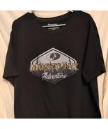 Mossy Oak Men&#39;s Charcoal Gray T-Shirt Size 2XL &quot;Mossy Oak Adventure&quot; - $225.80 MXN