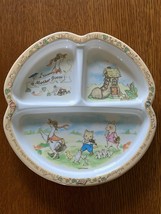 Pepco Melamine Ware A Treasury of Mother Goose Plastic Three Compartment Plate – - £7.58 GBP