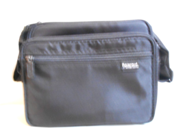 Vintage Polaroid Camera Bag Carrying Case/Storage Zip Close Black Nylon - $14.84