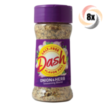 8x Shakers Mrs Dash Flavor Full Salt Free Onion & Herb Seasoning Blend 2.5oz - £31.68 GBP