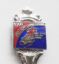 Collector Souvenir Spoon Western Canada Congress 1990 With Christ Into Future - $3.99
