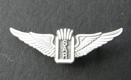 Us Army Aviation Search And Rescue Small Wings Lapel Hat Pin Badge 1.25 Inches - £4.31 GBP