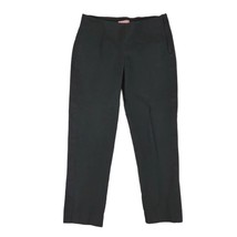 LILLY PULITZER Black Flat Front Side Zip Tapered Leg Stretch Crop Pants,... - £21.40 GBP