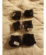 Men's Black Ankle Socks 6pk - Size 6-12 - £6.29 GBP