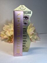 Too Faced Better Than Sex Volumizing Black Mascara 0.27oz Full Size NIB ... - $20.84 CAD