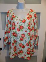 The Pioneer Women Vintage Floral White Print Shirt Size XXXL Women's - $16.20