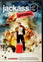 Jackass 3 [Rated / Unrated DVD] Johnny Knoxville, Bam Margera, Ryan Dunn - £0.90 GBP
