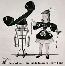 1947 Bell Telephone System AT&amp;T Advertisement Vintage Communication DWPP21 - $371.09 MXN