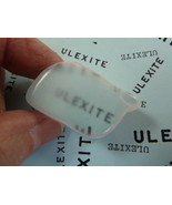 r34-107) 1-3/8&quot; Ulexite gemstone Mineral TV rock mine mined rocks Boron ... - $19.09 CAD