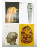 Set of 4 postcards Ancient Egypt History Ramses Sety Tut Pharaonic Greet... - $43.79 CAD