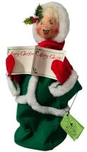 Annalee Dolls Vintage Collectible Christmas Caroler Mobilitee Doll - NWT - $44.54