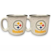 2pk NFL Pittsburgh Steelers Football Official 15oz Camping Travel Coffee... - $38.69